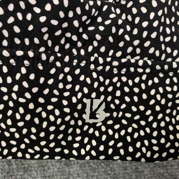 Buffbunny Sports Bra Size XS Strappy Back B&W Removable Pads Nylon Spandex - Picture 6 of 9